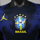 CAMISOLA BRASIL ALTERNATIVA 26/27 COPA DO MUNDO 2026 - HOMEM (JOGADOR) MANGA LONGA