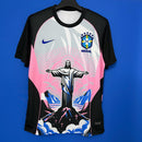 CAMISOLA BRASIL RIO DE JANEIRO CRISTO REDENTOR 2025 ESPECIAL EDITION - PRETA