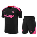 CAMISOLA CHELSEA 24/25 - CONJUNTO DE TREINO -  HOMEM – EQUIPAMENTO PRETO