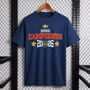 CAMISOLA ESPANHA COMEMORATIVA CAMPEÃO DA COPA DO MUNDO 2026 - AZUL