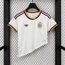 CAMISOLA ESPANHA II 26/27 - COPA DO MUNDO 2026 - TOP CROPPED ASSIMETRICO