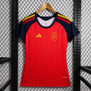 CAMISOLA ESPANHA PRINCIPAL 26/27 DUAS ESTRELAS - COPA DO MUNDO 2026 - MULHER