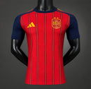 CAMISOLA ESPANHA PRINCIPAL 26/27 DUAS ESTRELAS - COPA DO MUNDO 2026 (VERSÃO JOGADOR)
