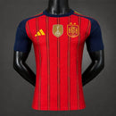CAMISOLA ESPANHA PRINCIPAL 26/27 DUAS ESTRELAS E PATCH - COPA DO MUNDO 2026 (VERSÃO JOGADOR)