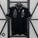 CAMISOLA F1 MERCEDES 2025- T-SHIRT - PRETO