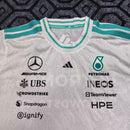 CAMISOLA F1 MERCEDES 2026 - T-SHIRT - BRANCO