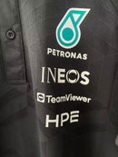 CAMISOLA F1 MERCEDES x ADIDAS 2026 POLO - PRETO