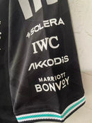 CAMISOLA F1 MERCEDES x ADIDAS 2026 POLO - PRETO