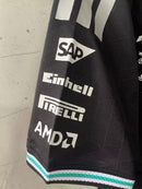 CAMISOLA F1 MERCEDES x ADIDAS 2026 POLO - PRETO