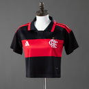 CAMISOLA FLAMENGO I 26/27 - TOP CROPPED MULHER