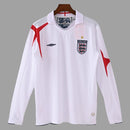 CAMISOLA INGLATERRA 2006 MANGA LONGA - HOMEM RETRO