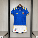 CAMISOLA ITALIA PRINCIPAL 26/27 - COPA DO MUNDO 2026 - CONJUNTO INFANTIL