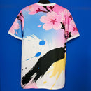 CAMISOLA JAPÃO EDIÇÃO ESPECIAL RAPOSA KITSUNE FLOR DE SAKURA