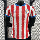 CAMISOLA PARAGUAI COPA DO MUNDO 2026 - (VERSÃO JOGADOR)