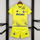 CAMISOLA PORTO GUARDA REDES AMARELO - CONJUNTO INFANTIL