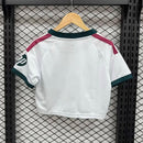 CAMISOLA REAL MADRID I 26/27 - TOP CROPPED MULHER