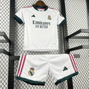 CAMISOLA REAL MADRID PRINCIPAL 26/27 - CONJUNTO INFANTIL