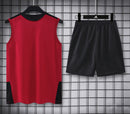 MANCHESTER UNITED CONJUNTO TREINO I 26/27 SEM MANGAS - Homem