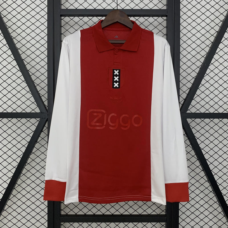 Camisola Ajax 125th Anniversary 25/26 – Manga Longa – Homem