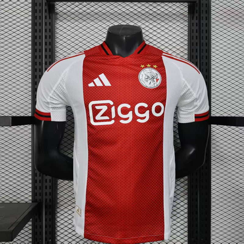 Camisola Ajax I 2526 Homem (Versão Jogador) – Homenagem aos 750 Anos de Amsterdã