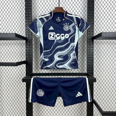 Camisola Ajax II 2526 Conjunto Infantil – Homenagem aos Canais de Amsterdã