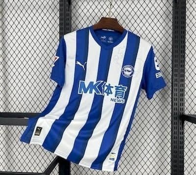 Camisola Alavés Principal 2526 – Homem  Tradição e Orgulho Basco