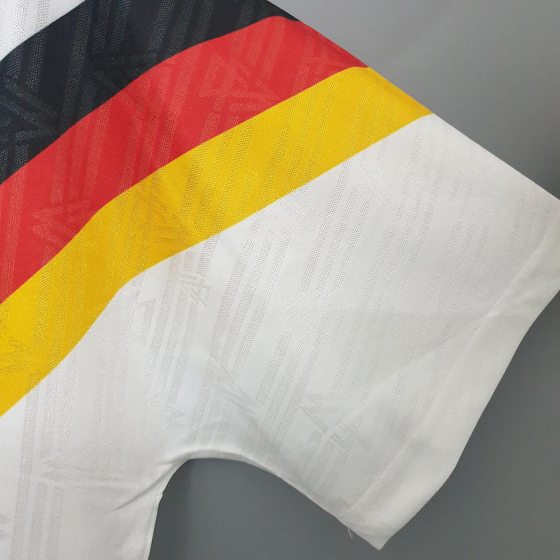 Camisola Alemanha I 1990 Retro – Edição Clássica Masculina