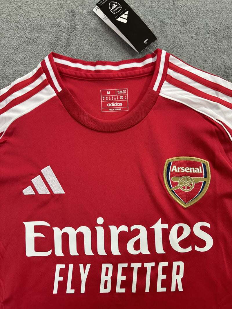 Camisola Arsenal I 25/26 Homem – Equipamento Principal com Design Clássico