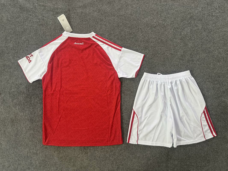 Camisola Arsenal I 25/26 – Conjunto Infantil Principal 