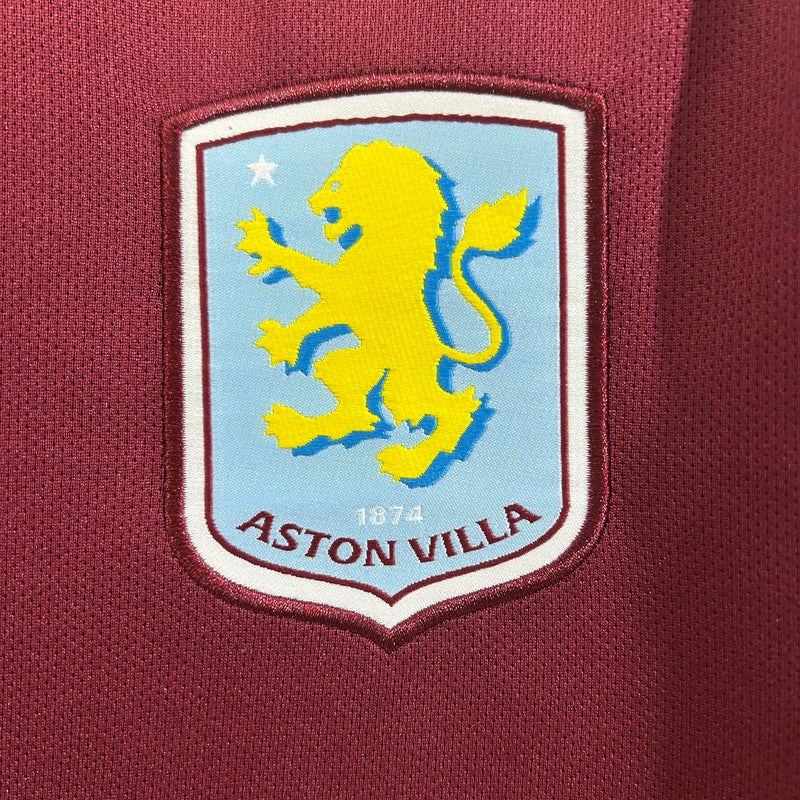 Camisola Aston Villa I 25/26 – Equipamento Principal Masculino 
