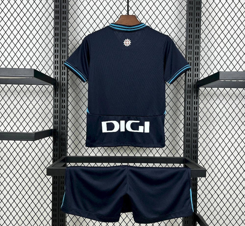 Camisola Athletic Bilbao Alternativa 2526 – Conjunto Infantil