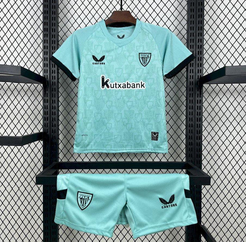 Camisola Athletic Bilbao III 2526 – Conjunto Infantil  Terceiro Equipamento