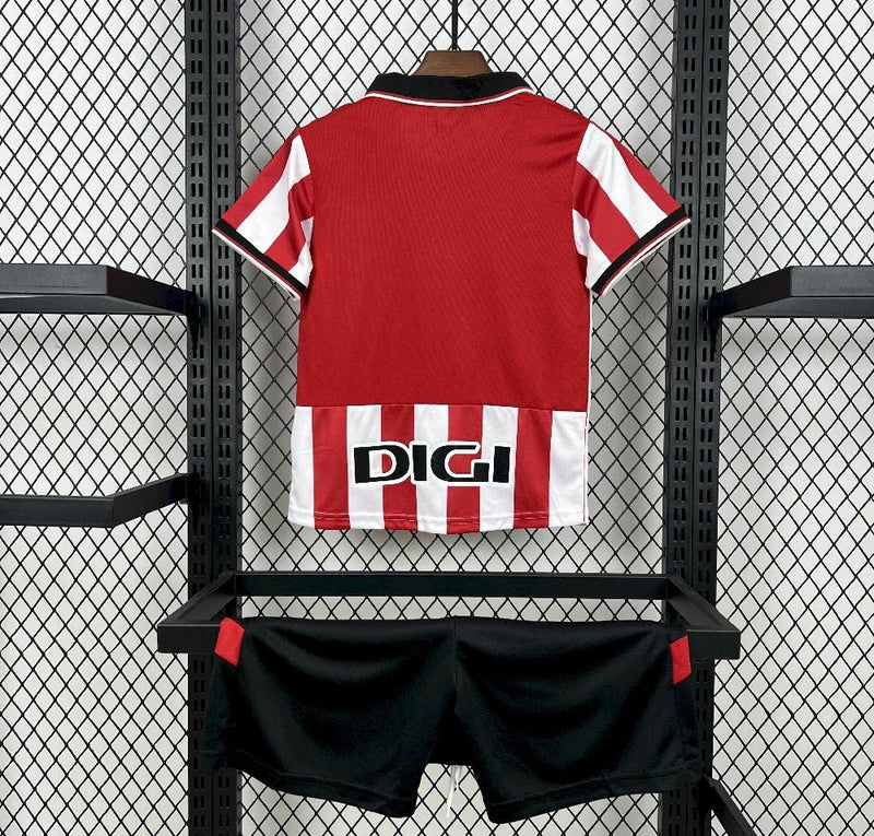 Camisola Athletic Bilbao Principal 2526 – Conjunto Infantil