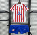 Camisola Atlético de Madrid Principal 2526 – Conjunto Infantil