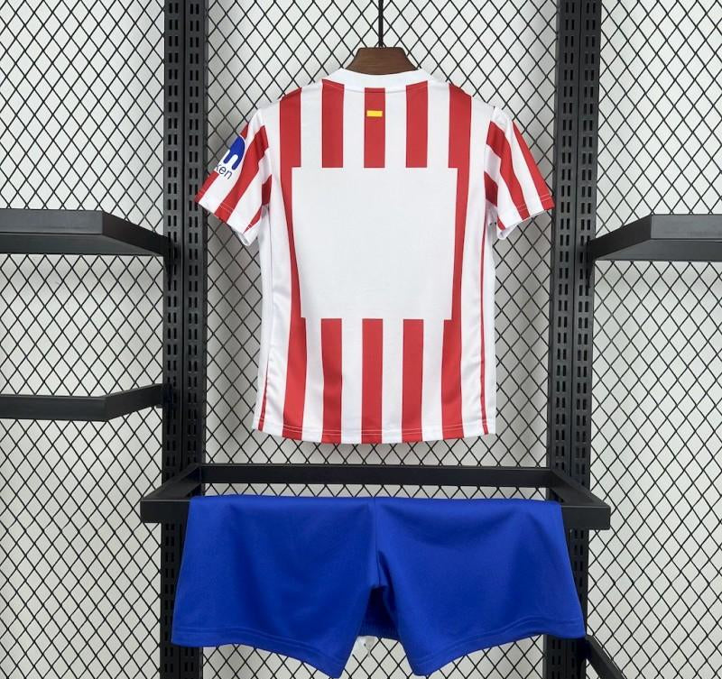 Camisola Atlético de Madrid Principal 2526 – Conjunto Infantil