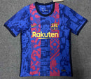 Camisola Barcelona III 21/22 Homem Retro – Camisa Barcelona Terceiro Equipamento Azul e Grená