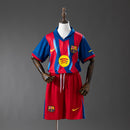 Camisola Barcelona IV 2526 – Conjunto Infantil  Homenagem ao El Clásico de 2005
