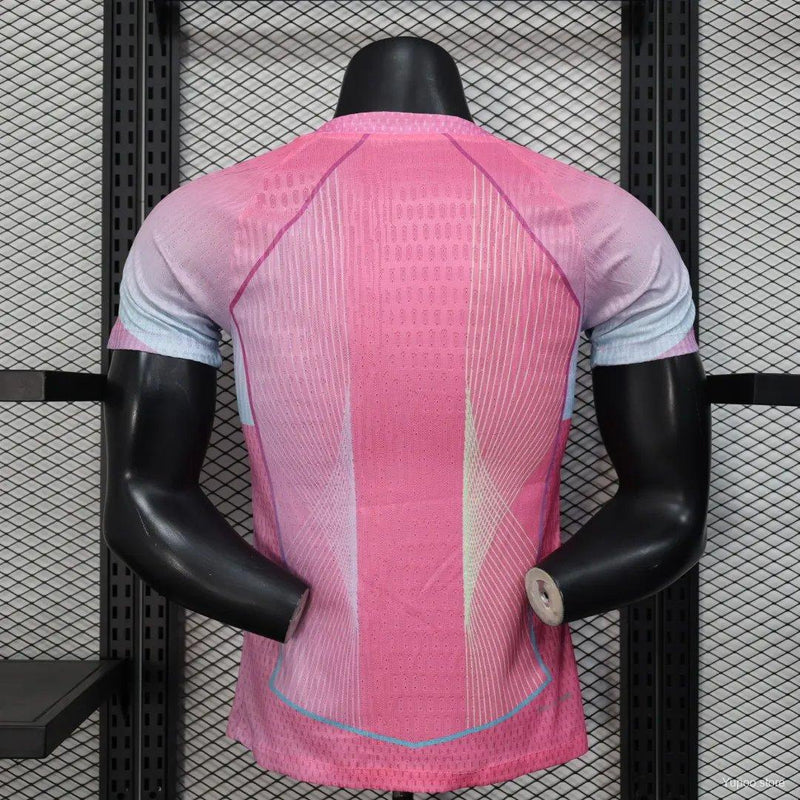 Camisola Barcelona Rosa 25/26 Homem | Edição Especial Jogador
