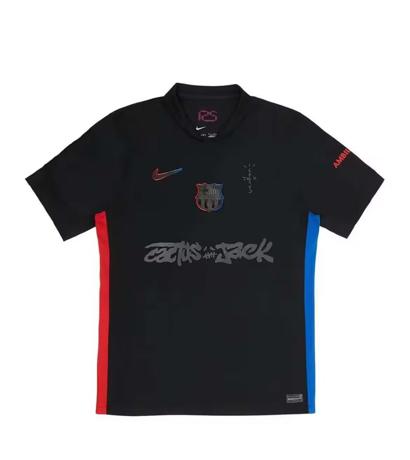 Camisola Barcelona x Travis Scott II Black 25/26 – Equipamento Alternativo Homem