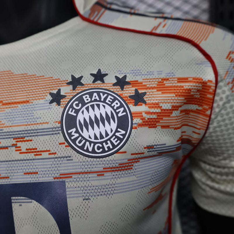 Camisola Bayern II Munich 25/26 Versão Jogador – Segundo Equipamento Profissional