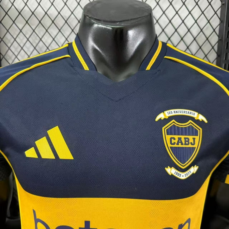 Camisola Boca Juniors Principal 2526 Versão Jogador  Réplica Tailandesa Masculina