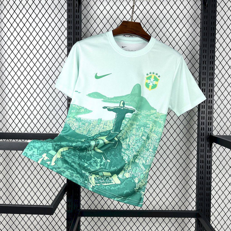 Camisola Brasil Rio de Janeiro Cristo Redentor 25/26 – Edição Especial