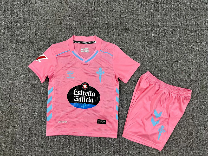 Camisola Celta de Vigo III 2526 – Conjunto Infantil  Terceiro Equipamento