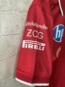 Camisola F1 Ferrari 2025 Polo Vermelha – Estilo Racing Masculino - FORNECEDOR