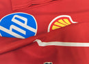 Camisola F1 Ferrari 2025 com Botões – Camisa Vermelha Racing - FORNECEDOR