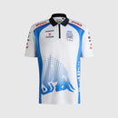 Camisola F1 Red Bull 2025 Polo Branca – Estilo Racing