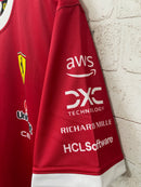 Camisola Fórmula 1 Ferrari 2025 I Red Shirt – Estilo Racing Exclusivo