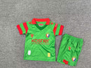 Camisola Infantil Osasuna II 2526 – Conjunto Verde com Vermelho