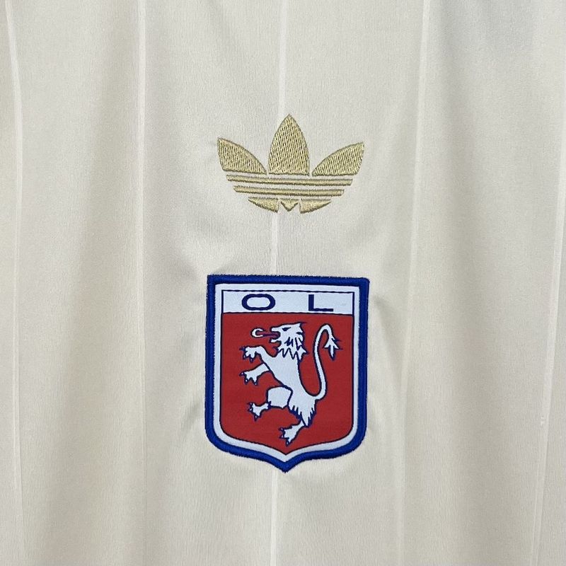 Camisola Lyon 75 Anos 25/26 – Edição Especial Retro Masculina