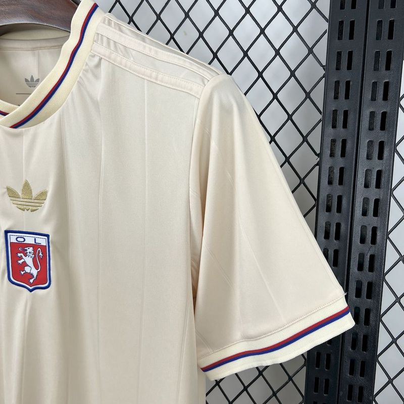 Camisola Lyon 75 Anos 25/26 – Edição Especial Retro Masculina